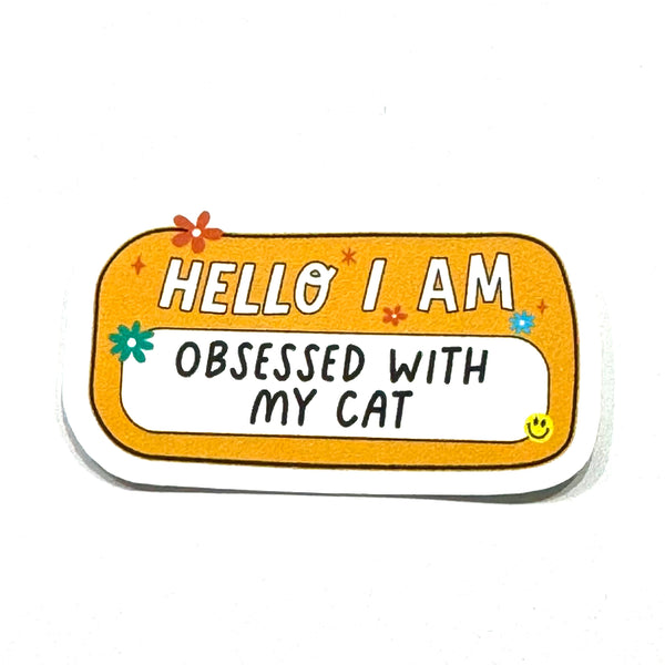 Expression Design Co - HELLO My Cat Mini Vinyl Sticker