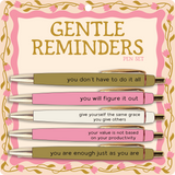 FUN CLUB - Gentle Reminders Pen Set