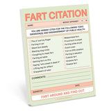 Hachette Book Group - Nifty Note Pad: FART CITATION