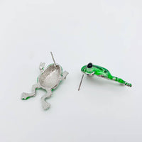 Mio Queena - Cute Frog Post Earrings