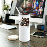 Mystical Monkey Toes - “Booktrovert” Raccoon Sticker