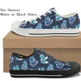 Cute Dragons CANVAS LOW TOP SHOES **REQUEST A PREORDER INVOICE**