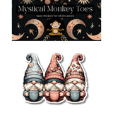 Mystical Monkey Toes - Cozy Gnomes Vinyl Sticker
