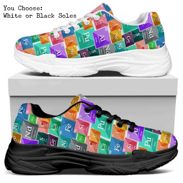 Rainbow Elements Kitty Kicks™️ MODERN WALKING SHOES **REQUEST A PREORDER INVOICE** ($5 deposit will be applied to your full invoice)