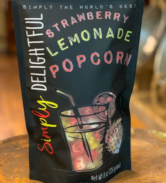 Simply Delightful - Strawberry Lemonade Popcorn