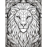 Mystical Monkey Toes - Beautiful Animals Coloring Sheets With Stackable Crayon