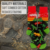 Imagery Socks - Dinosaur Adult Socks (Size Large)