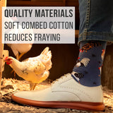 Imagery Socks - Chicken Adult Socks (Size Large)
