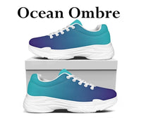 Ocean Ombre MODERN WALKING SHOES **REQUEST A PREORDER INVOICE**