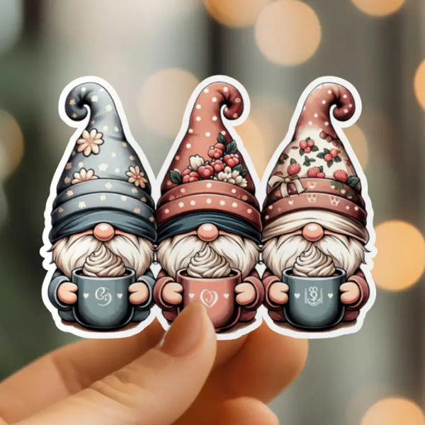 Mystical Monkey Toes - Cozy Gnomes Vinyl Sticker