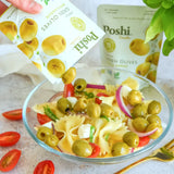 POSHI - Green Olives: Basil & Garlic