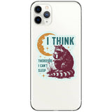 Juju and Moxie - Sleepless Raccoon Vinyl Sticker