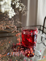 Tea with Tae - Hibiscus Rose Herbal Tea (Small Pouch - 5 Tea Bags)