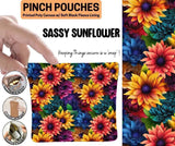Pinch Pouch 3-Piece Set: Sassy Sunflower
