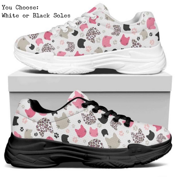 Kitty Heads MODERN WALKING SHOES **REQUEST A PREORDER INVOICE**