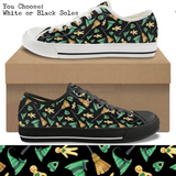 A Little Bit of Voo Doo CANVAS LOW TOP SHOES **REQUEST A PREORDER INVOICE**