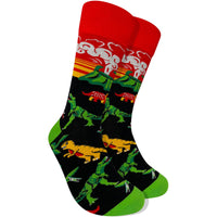 Imagery Socks - Dinosaur Adult Socks (Size Large)