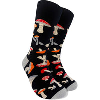 Imagery Socks - Mushroom Adult Socks (Size Large)