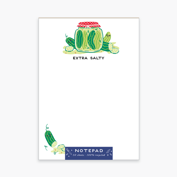 Party of One - “Extra Salty” Pickles Notepad