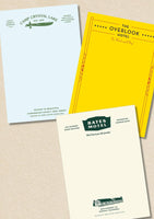 Herb Lester Associates - Fictional Hotel Notepads (Set of 3): Horror Movie Trio