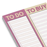 Hachette Book Group - Perforated Note Pad: To Do / To Buy