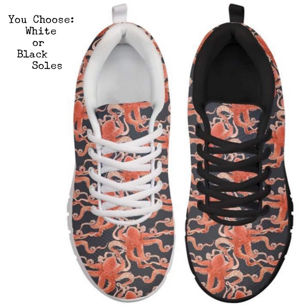 Octopus Chain Kitty Kicks™️ CLASSIC WALKING SHOES **REQUEST A PREORDER INVOICE** ($5 deposit will be applied to your full invoice)