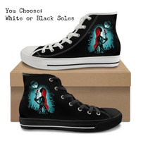 Pumpkin Queen CANVAS HIGH TOP SHOES **REQUEST A PREORDER INVOICE**