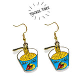 Songbird Artistry - Ramen Noodles Earrings
