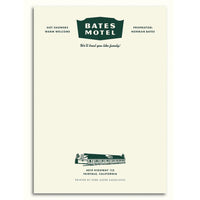 Herb Lester Associates - Fictional Hotel Notepads (Set of 3): Bates Motel