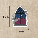 Kingdom of Threads - Fantasy Window Sticker