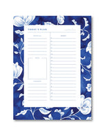 One & Only Paper - Elegant Blue Daily Planner Desktop Notepad