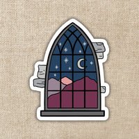 Kingdom of Threads - Fantasy Window Sticker