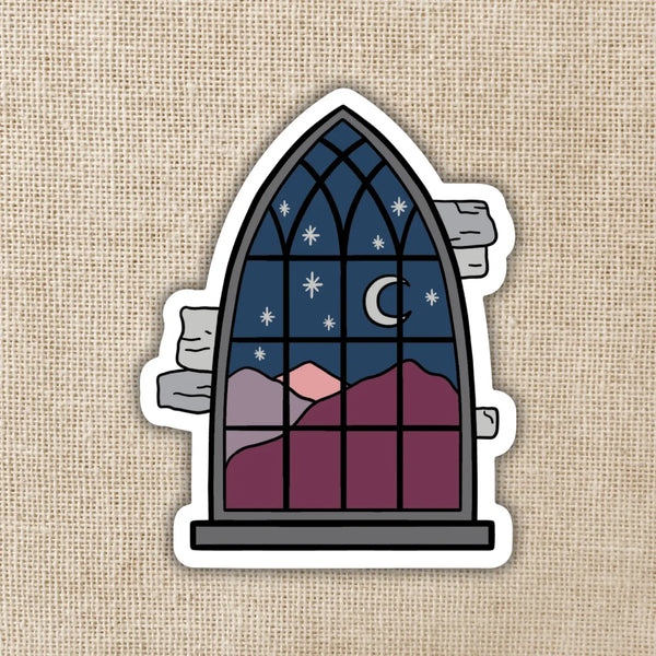 Kingdom of Threads - Fantasy Window Sticker