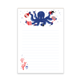 Party of One - Octopus Notepad