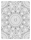 Mystical Monkey Toes - Mandala Coloring Sheets With Stackable Crayon