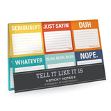 Hachette Book Group - Sticky Note Packet: Tell It Like It Is