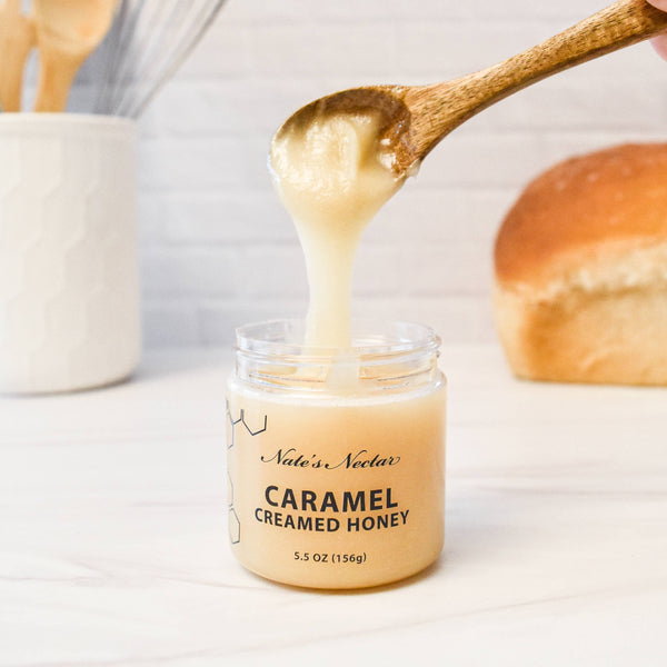 Nate's Nectar - Caramel Creamed Honey
