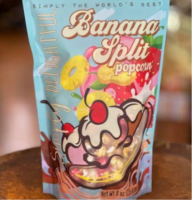 Simply Delightful - Banana Split Popcorn
