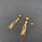 Mio Queena - 18K Gold-Plated Octopus Dangle Earrings