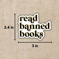 Kingdom of Threads - Read Banned Books Sticker