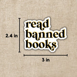 Kingdom of Threads - Read Banned Books Sticker