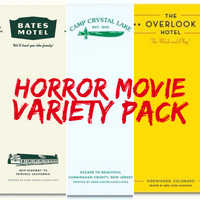 Herb Lester Associates - Fictional Hotel Notepads (Set of 3): Horror Movie Trio