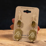 JAC Jewelry Designs - Golden Bee Earrings