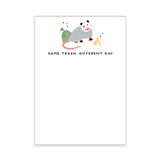 Party of One - “Same Trash, Different Day” Opossum Notepad