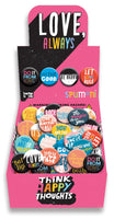 Gibbs Smith - “Love, Always” Pinback Buttons by Spumoni (Sold Separately)