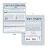 Hachette Book Group - Nifty Note Pad: GENTLE REMINDER