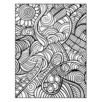 Mystical Monkey Toes - Beautiful Assortment Adult Coloring Sheets With Stackable Crayon