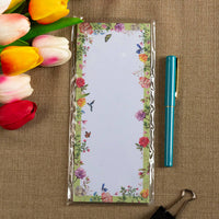 Alla Dickson Art -  Bohemian Butterfly Wildflower Notepad