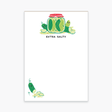 Party of One - “Extra Salty” Pickles Notepad