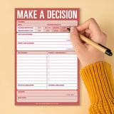 Hachette Book Group - Make a Decision Note Pad